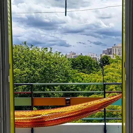 Appartamento Canopée, Paisible, Chaleureux, Lumineux, Balcon Parigi
